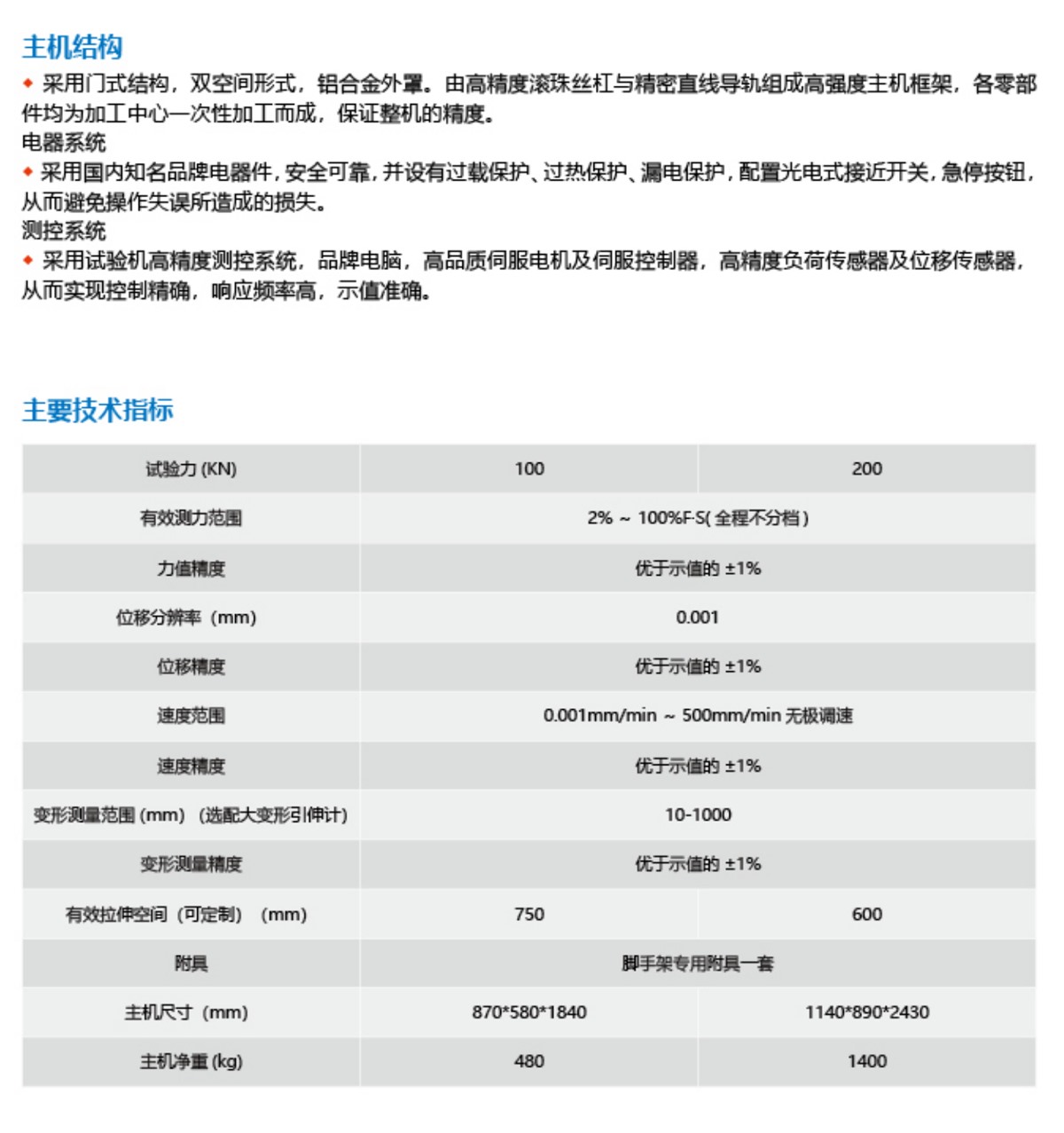 微机控制脚手架试验机-2